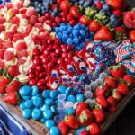 4th of July Sweet Charcuterie Board