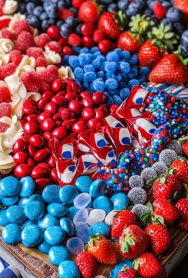 4th of July Sweet Charcuterie Board