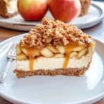 Apple Crisp Cheesecake