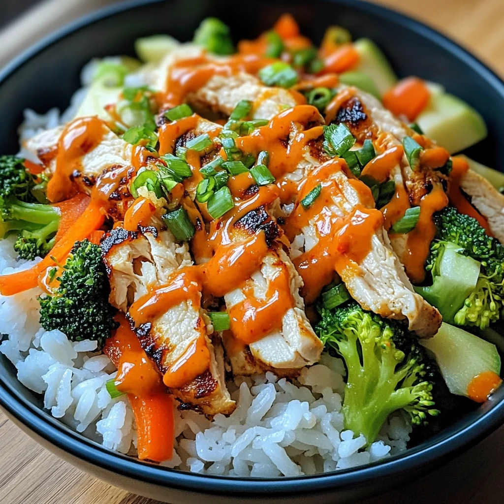 Bang Bang Chicken Bowl