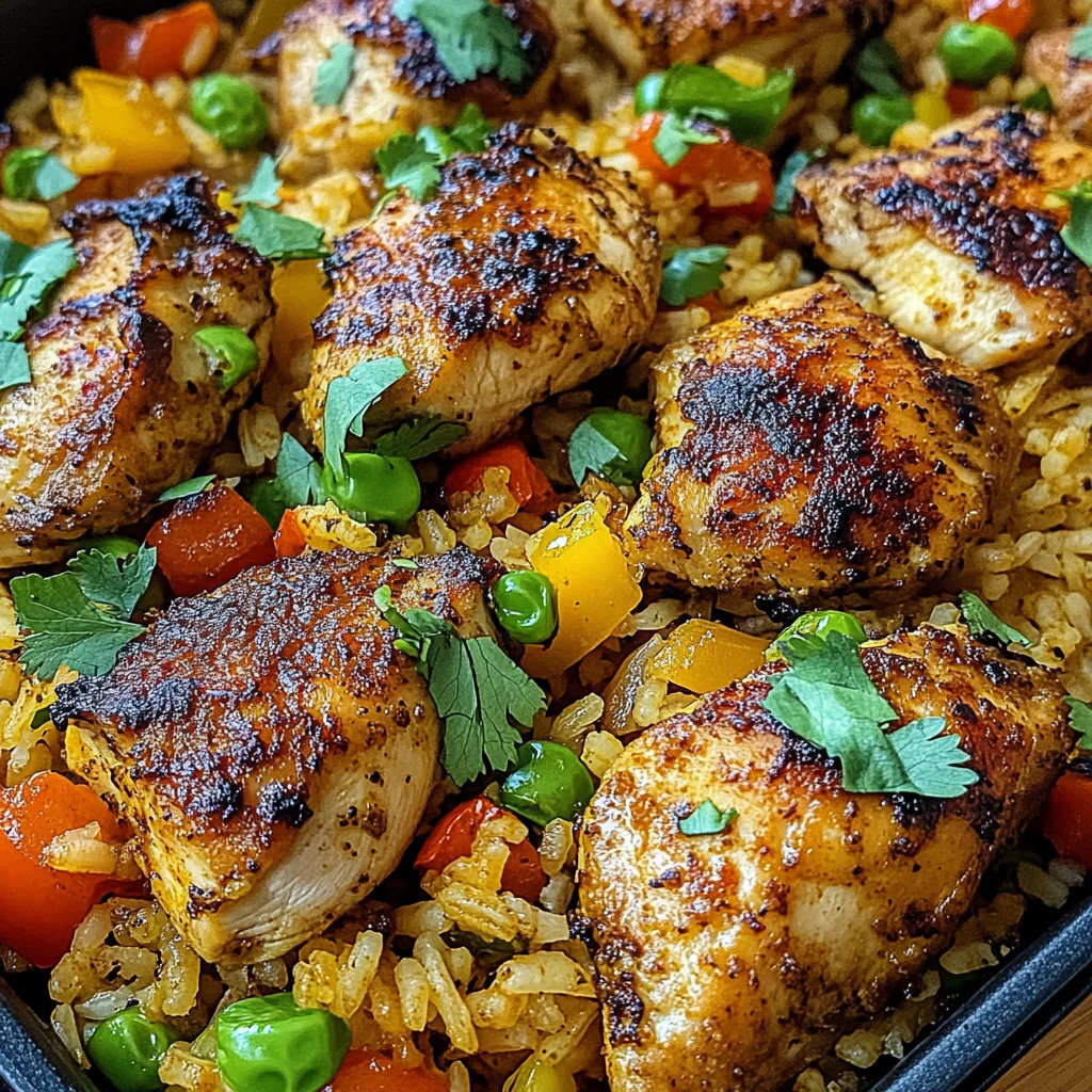 Caribbean Chicken and Rice