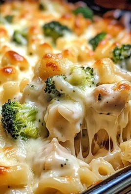 Chicken and Broccoli Alfredo Bake