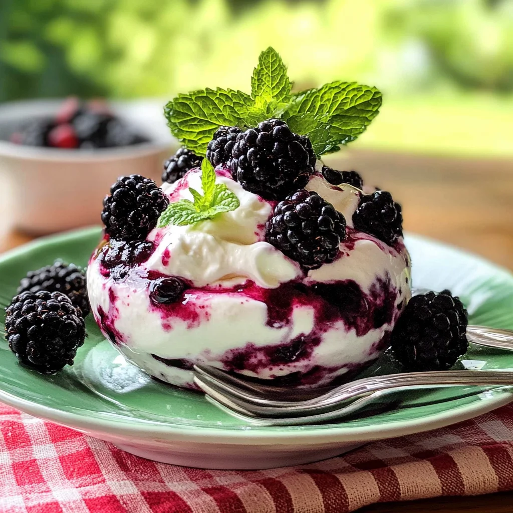 Irish Blackberry Fool