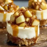 Mini Caramel Apple Cheesecake Bites - Irresistible Treats