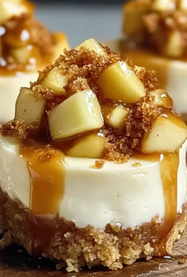 Mini Caramel Apple Cheesecake Bites - Irresistible Treats