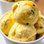 Passion Fruit Ice Cream