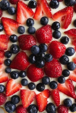 4th of July Fruit Pizza