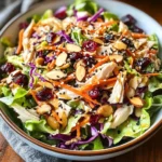 Asian Chicken Cranberry Salad