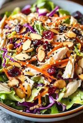 Asian Chicken Cranberry Salad