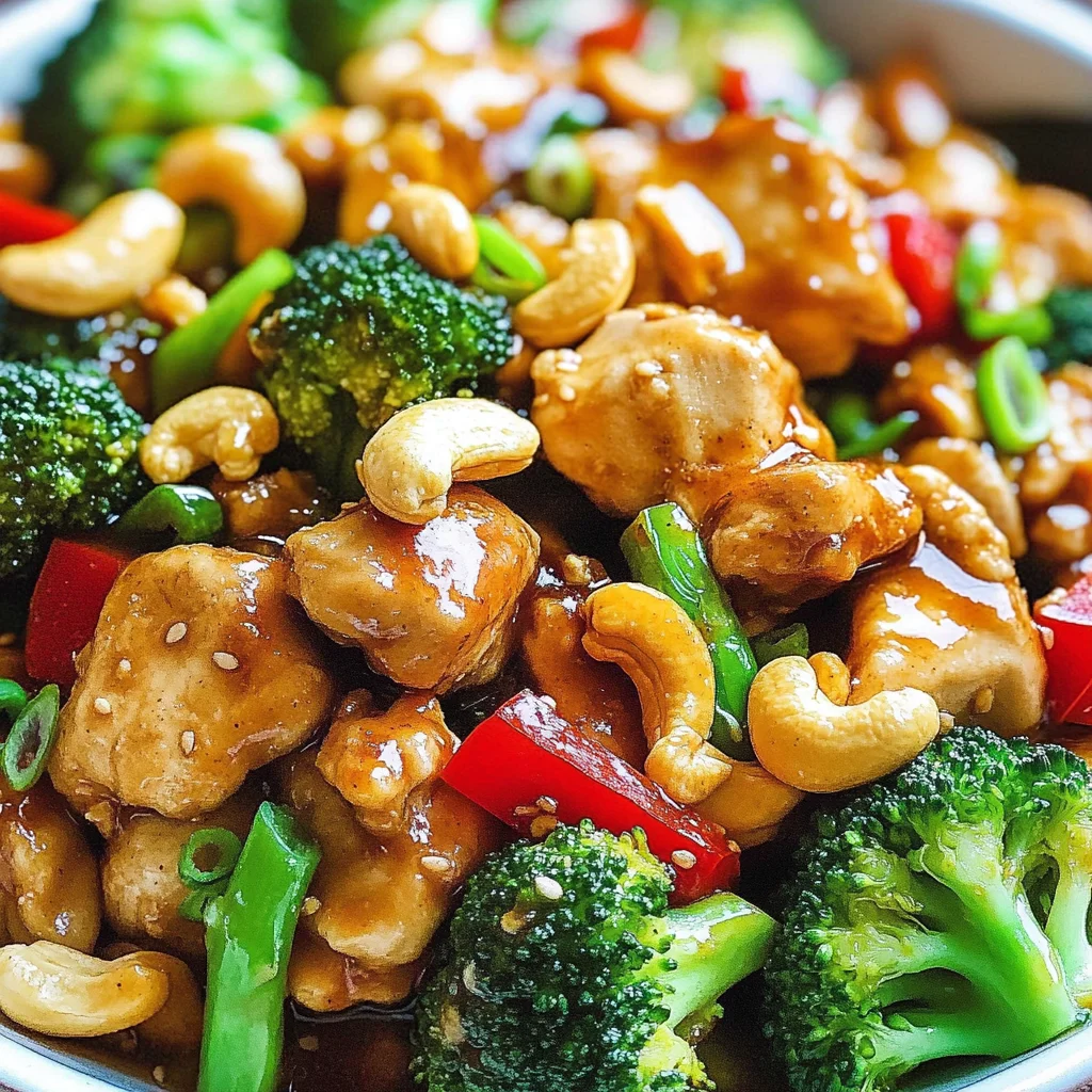 Better-Than-Takeout Cashew Chicken