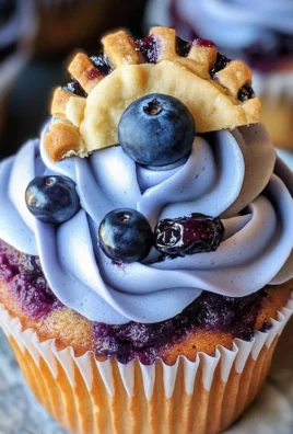 Blueberry Pie Cupcakes