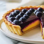 Blueberry–Lemon Curd Tart