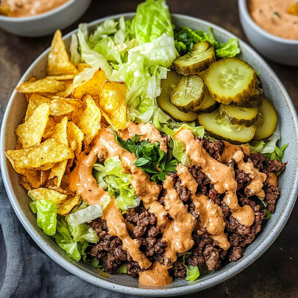 Burger Bowls