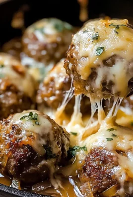 Cheesy French Onion Meatballs: The Ultimate Comfort Food Recipe