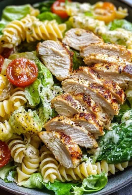 Chicken Caesar Pasta Salad