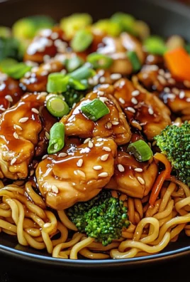 Chicken Teriyaki Noodles