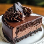 Chocolate Fudge Truffle Cheesecake
