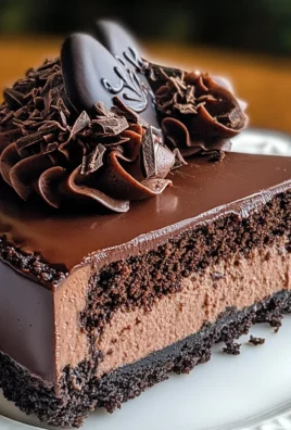 Chocolate Fudge Truffle Cheesecake