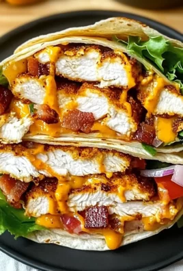 Crispy Chicken Bacon Ranch Wrap