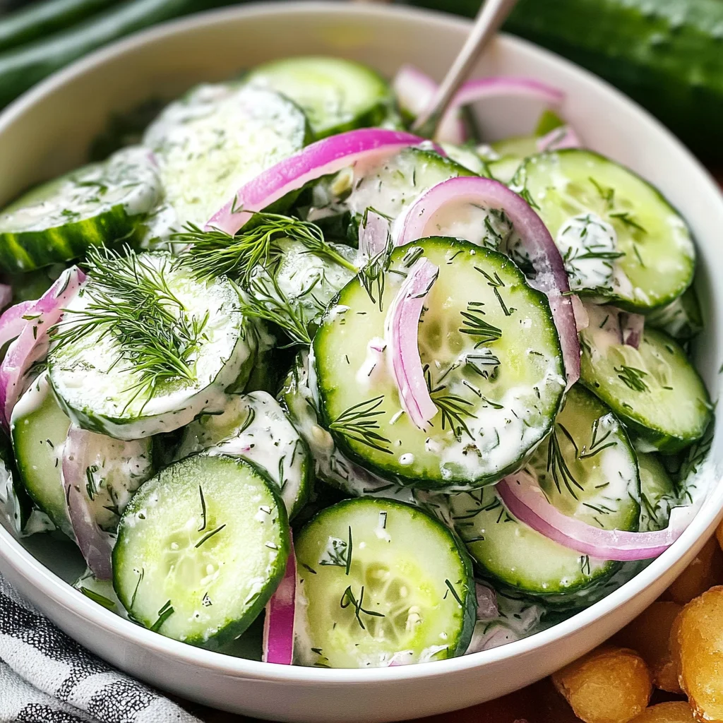 Cucumber Dill Salad