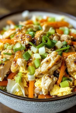 Gesunde Egg Roll in a Bowl