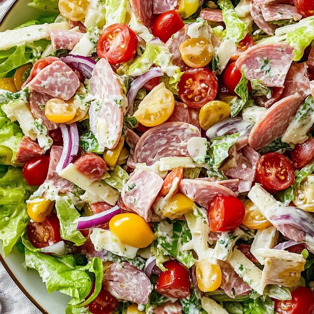 Grinder Salad Recipe