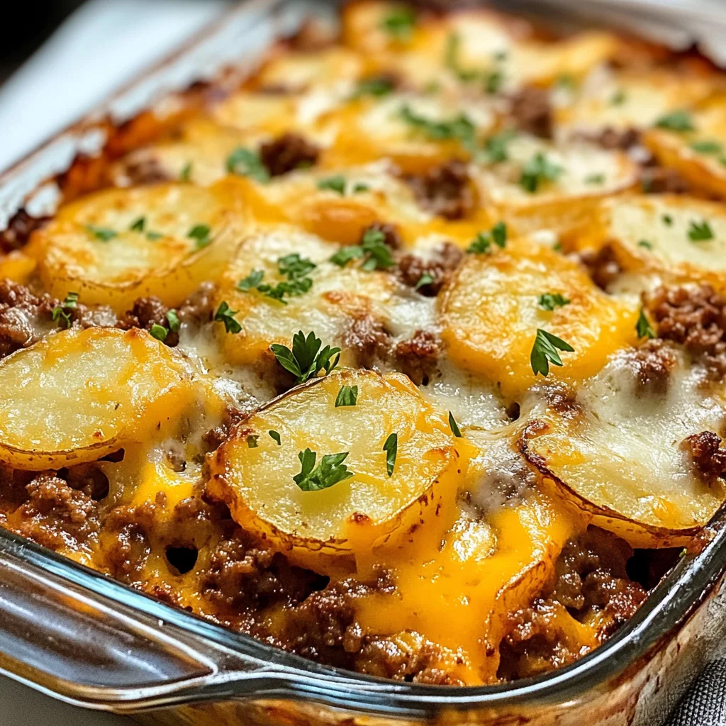 Hobo Casserole with Ground Beef & Potatoes – Quick & Delicious!