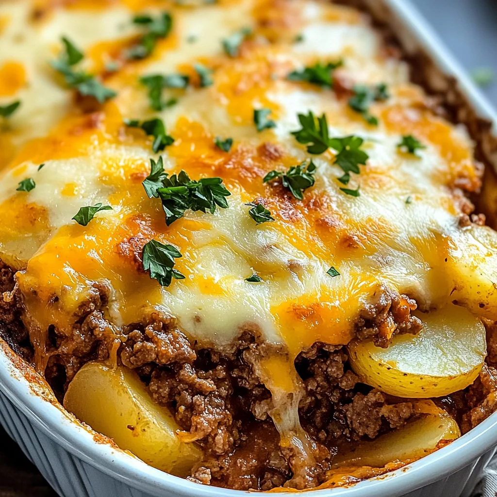 Hobo Casserole with Ground Beef & Potatoes – Quick & Delicious!