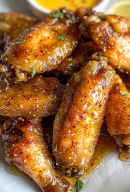 Honey Lemon Pepper Wings