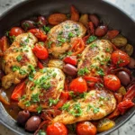 Mediterranean Chicken Skillet