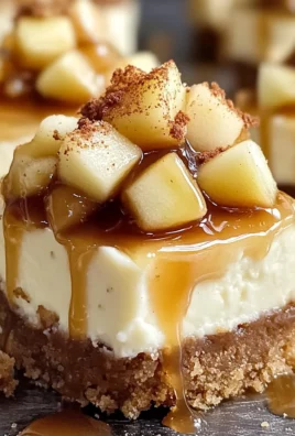 Mini Caramel Apple Cheesecake Bites - Irresistible Treats