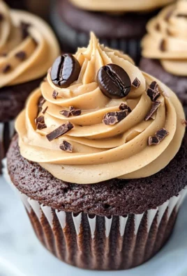 Mocha Cupcakes with Coffee Frosting