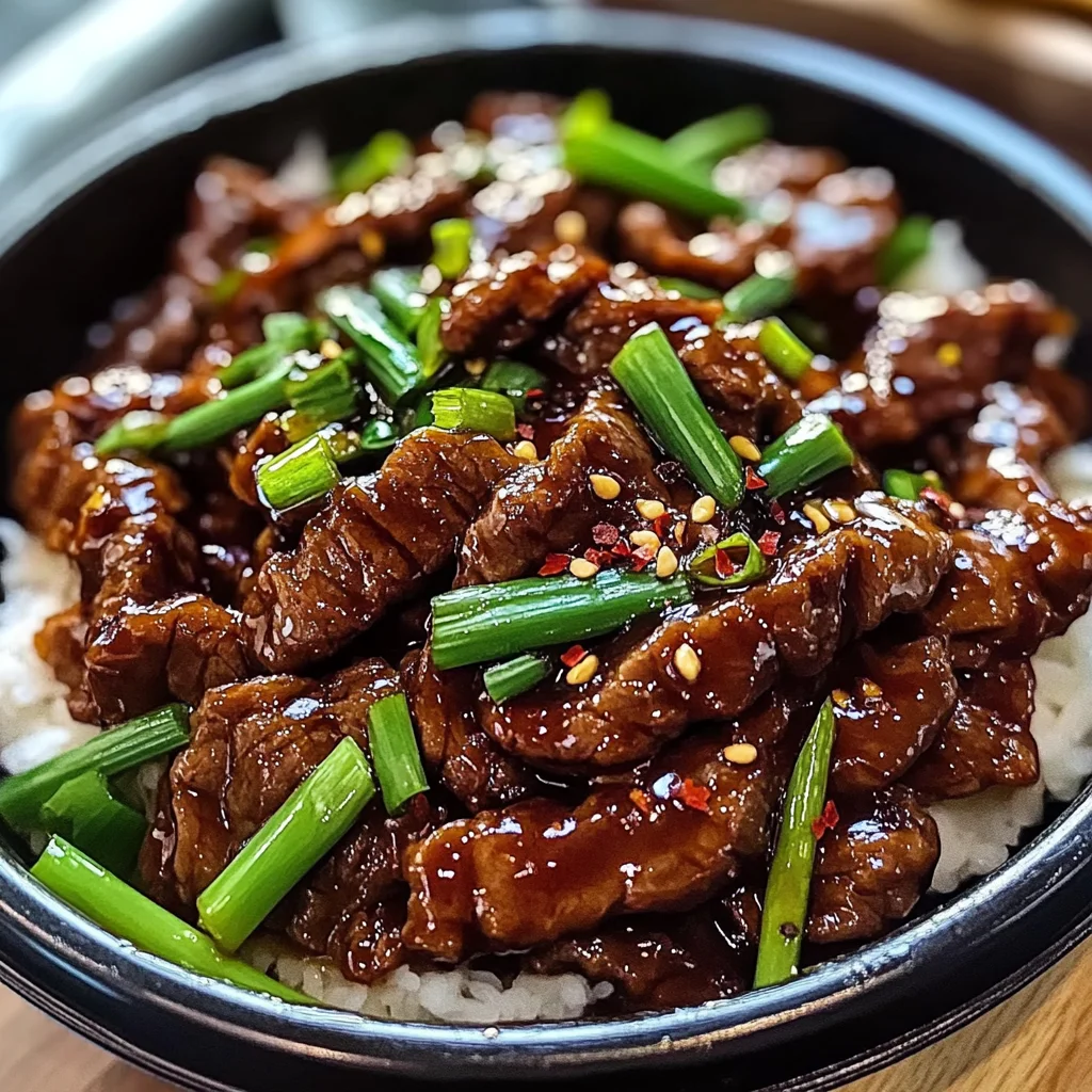 Mongolian Beef Recipe