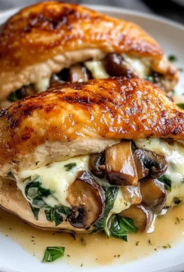 Mushroom Stuffed Chicken Breast - Quick and Easy