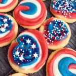 Patriotic Swirled Sugar Cookies