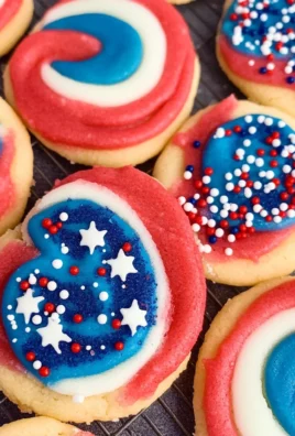 Patriotic Swirled Sugar Cookies
