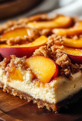 Peach Cobbler Cheesecake