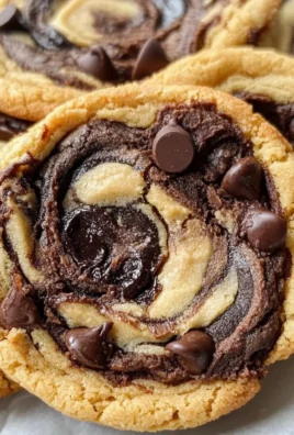 Peanut Butter Brownie Swirl Cookies