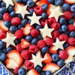 Red, White and Blue Fruit Salad