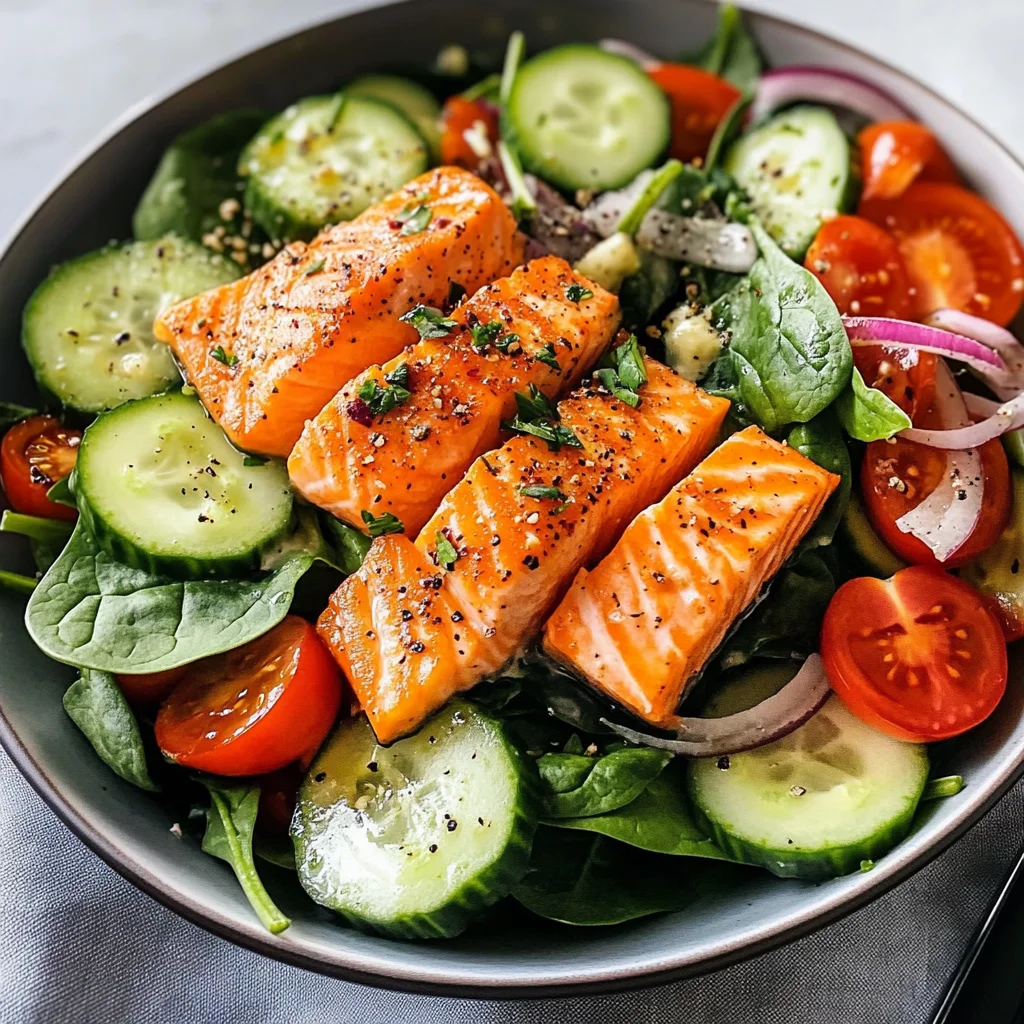 Salmon Avocado Salad