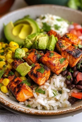 Salmon Burrito Bowl