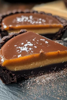 Salted Caramel Chocolate Tart