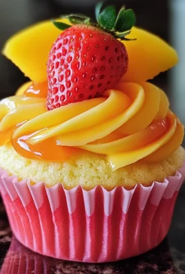 Strawberry Mango Cupcakes