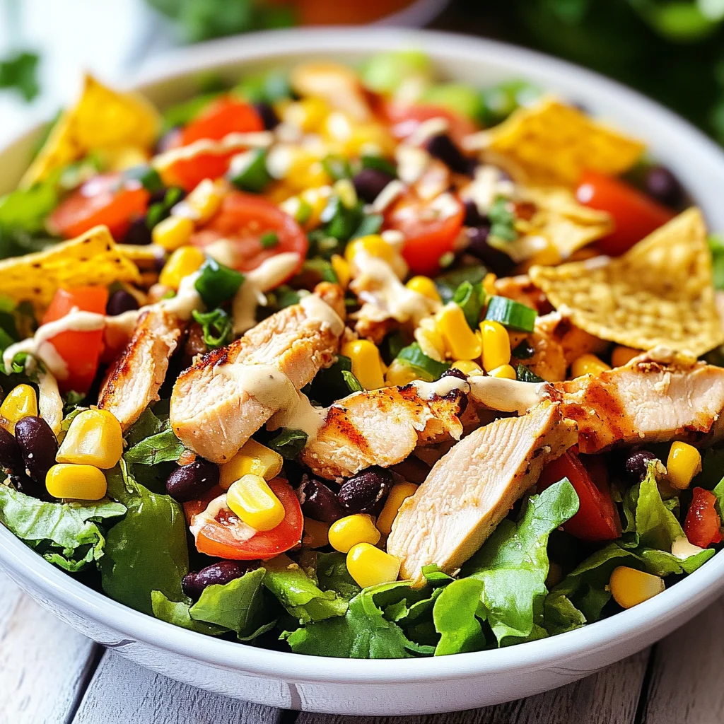 Tex-Mex Chicken Chopped Salad