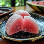 Watermelon Mochi
