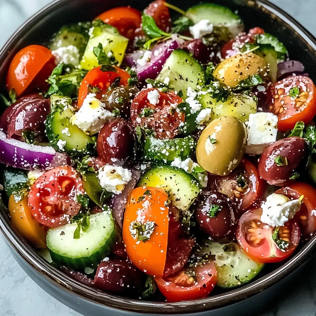 Zesty Greek Salad