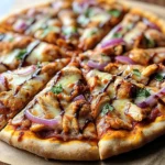 BBQ Chicken Pizza (halal toppings)