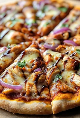 BBQ Chicken Pizza (halal toppings)