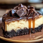 Caramel Brownie Cheesecake