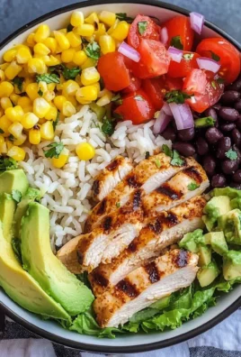 Chicken Burrito Protein Bowl